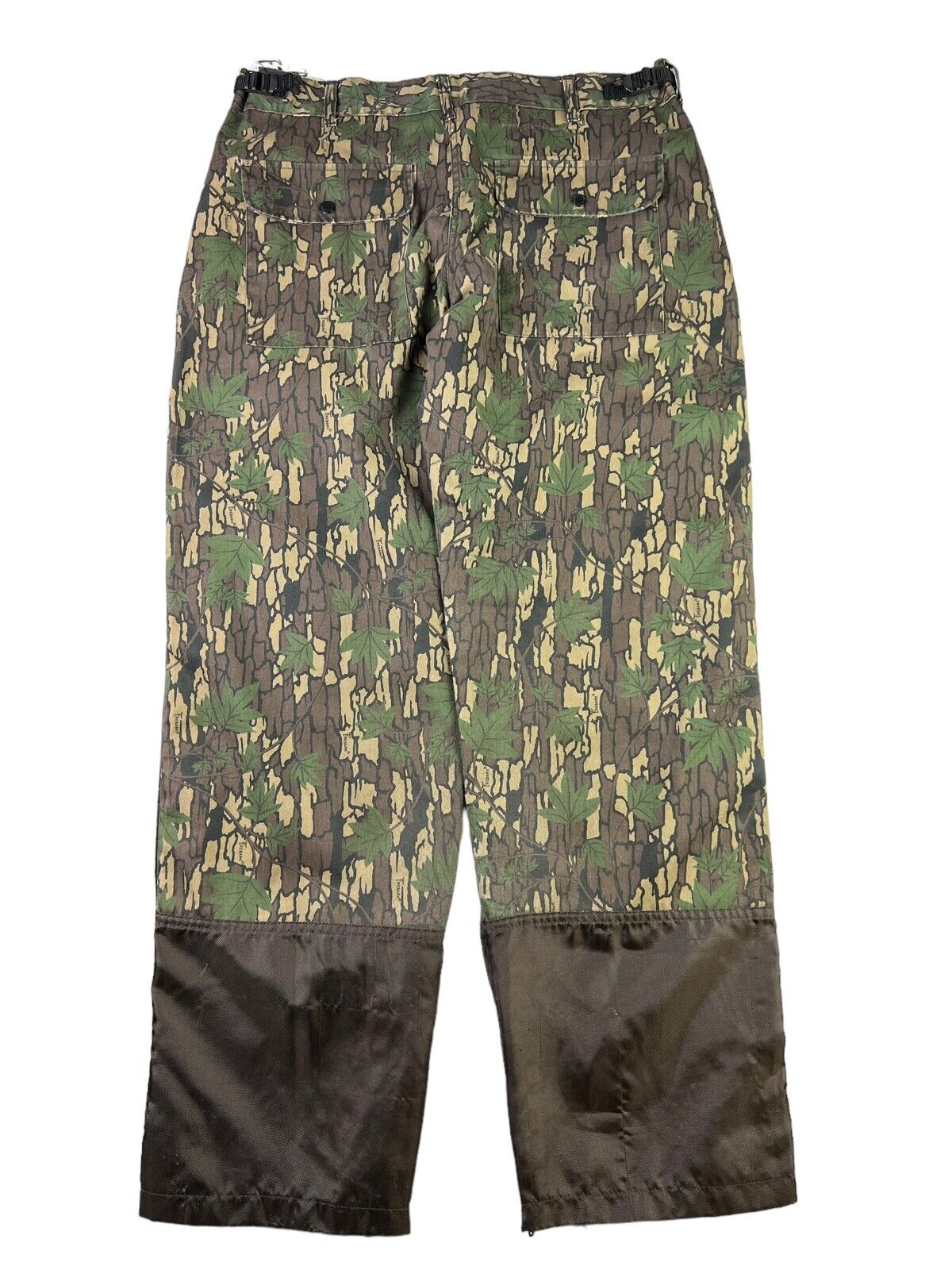 Vintage 90s Winchester Treebark Camo Double Knee Hunting Style Pants Size 36W L