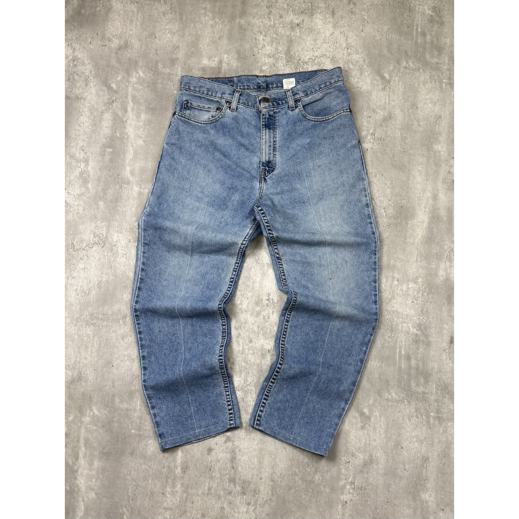 Vintage Levis Flex Brown Tab Light Wash Denim Pants Size 34