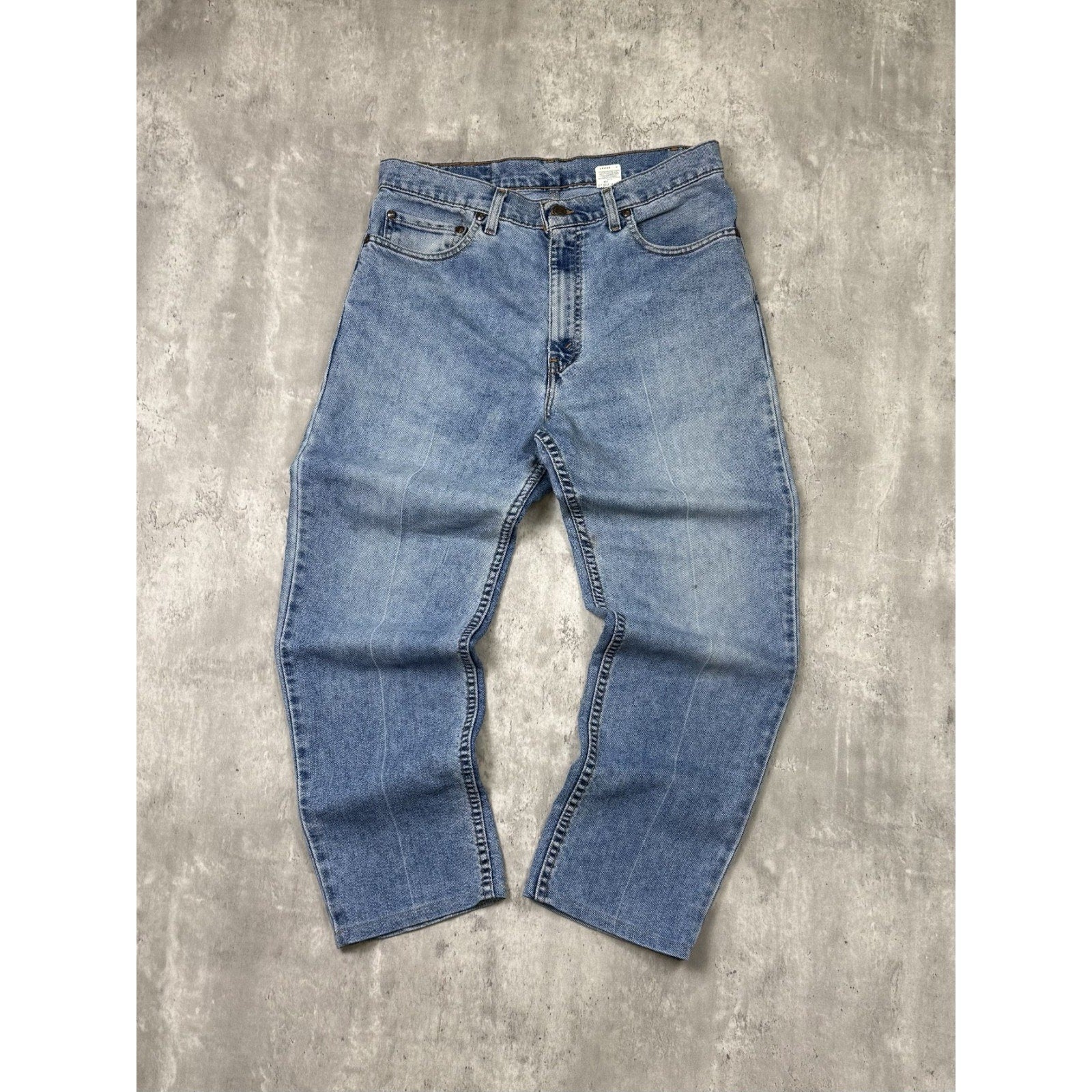 Vintage Levis Flex Brown Tab Light Wash Denim Pants Size 34