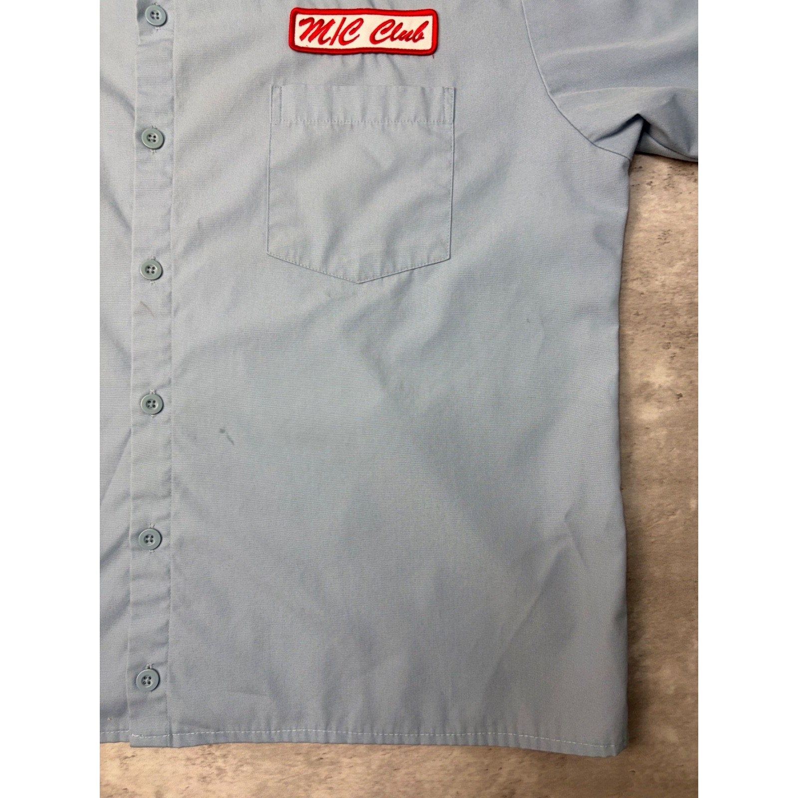 Vintage West Coast Choppers Jesse James Cropped Button Up Shirt Size XL