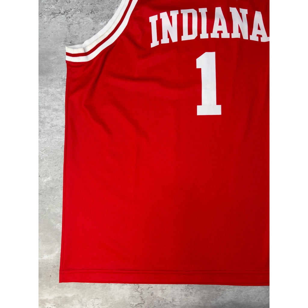 Vintage Indiana Hoosiers #1 NCAA Nike Basketball Jersey Size XL