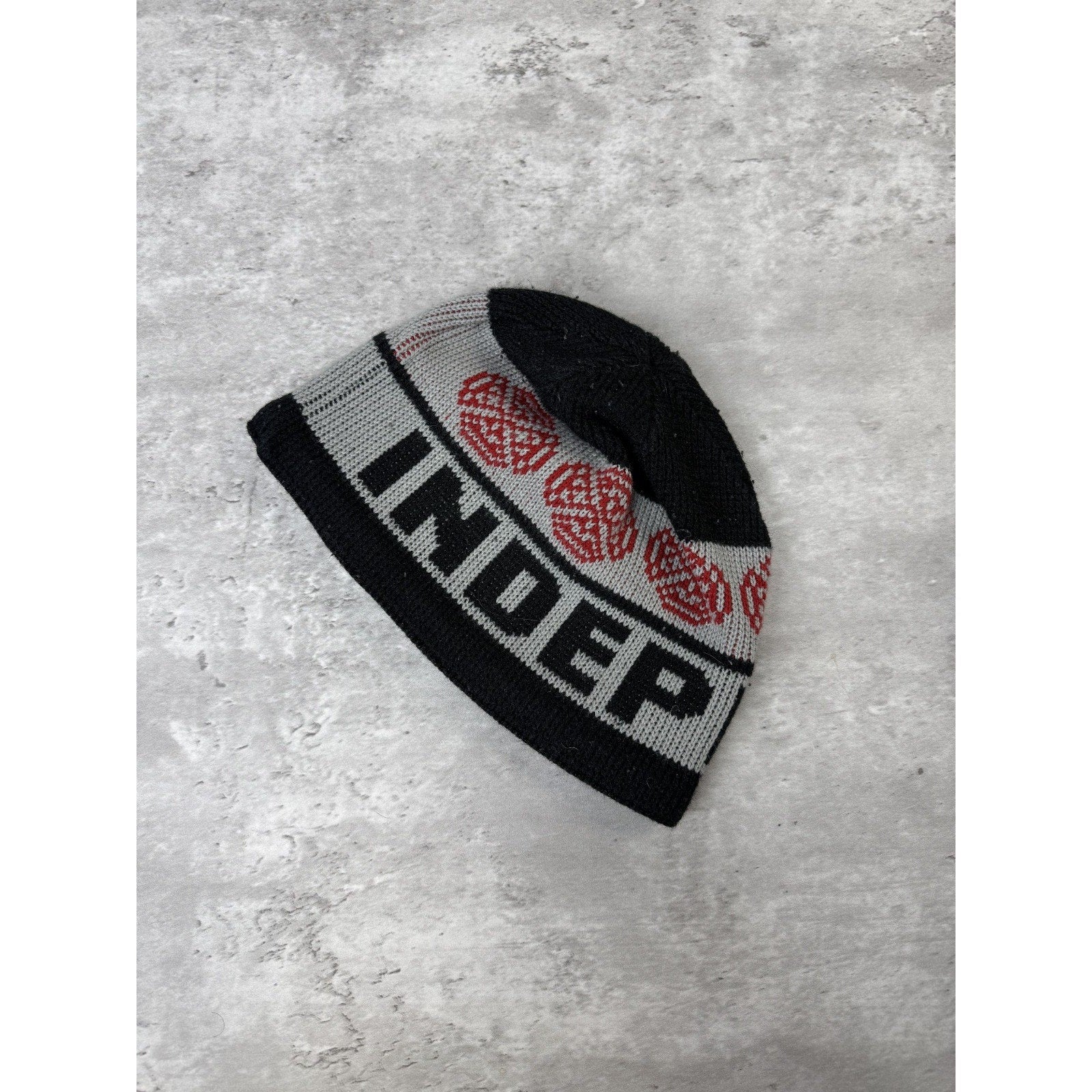 Vintage Independent Truck Co Wrap Around Spellout Beanie Hat OSFA