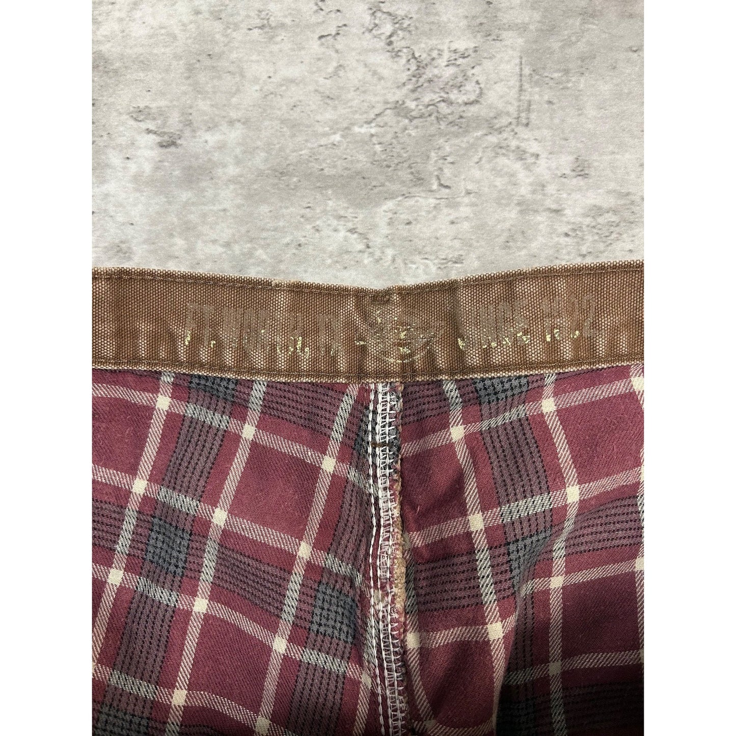 Dickies Canvas Workwear Carpenter Pants Size 37 Brown