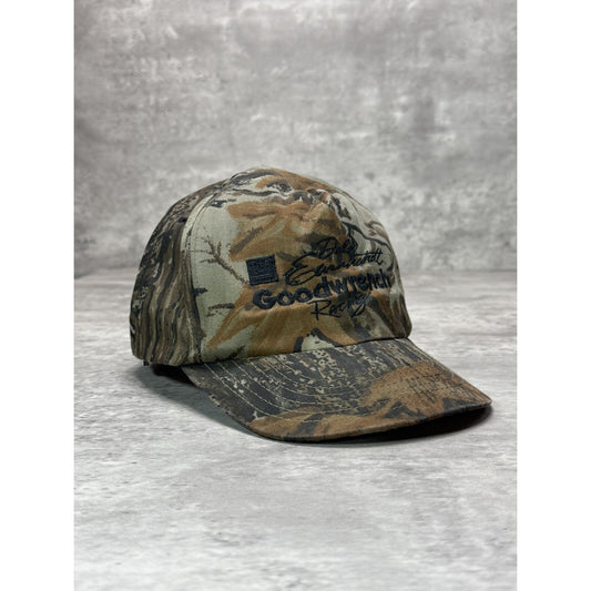 Vintage Dale Earnhardt Goodwrench Racing Nascar Realtree Camo Snapback Hat OSFA