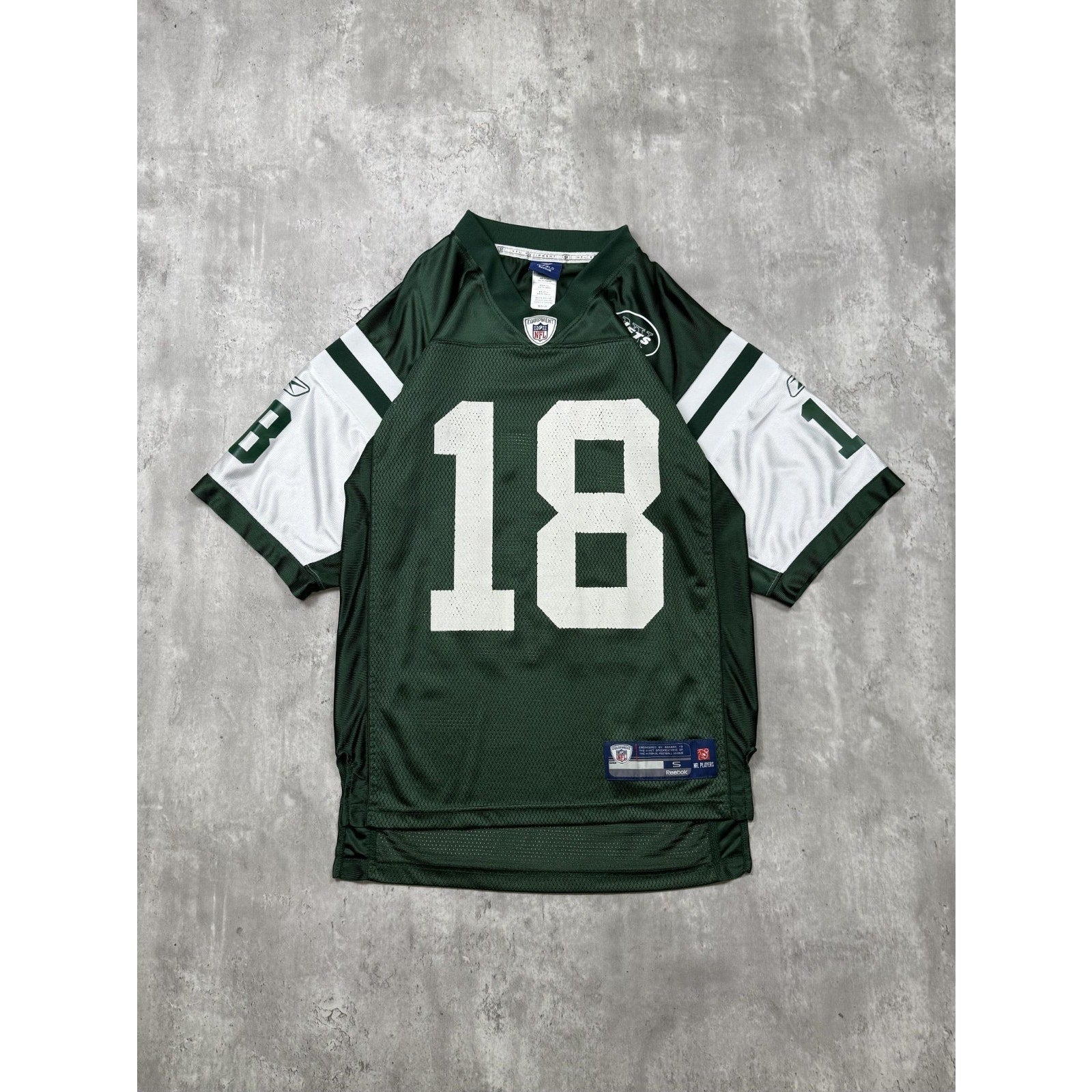 Vintage New York Jets #18 NFL Football Jersey Size Small