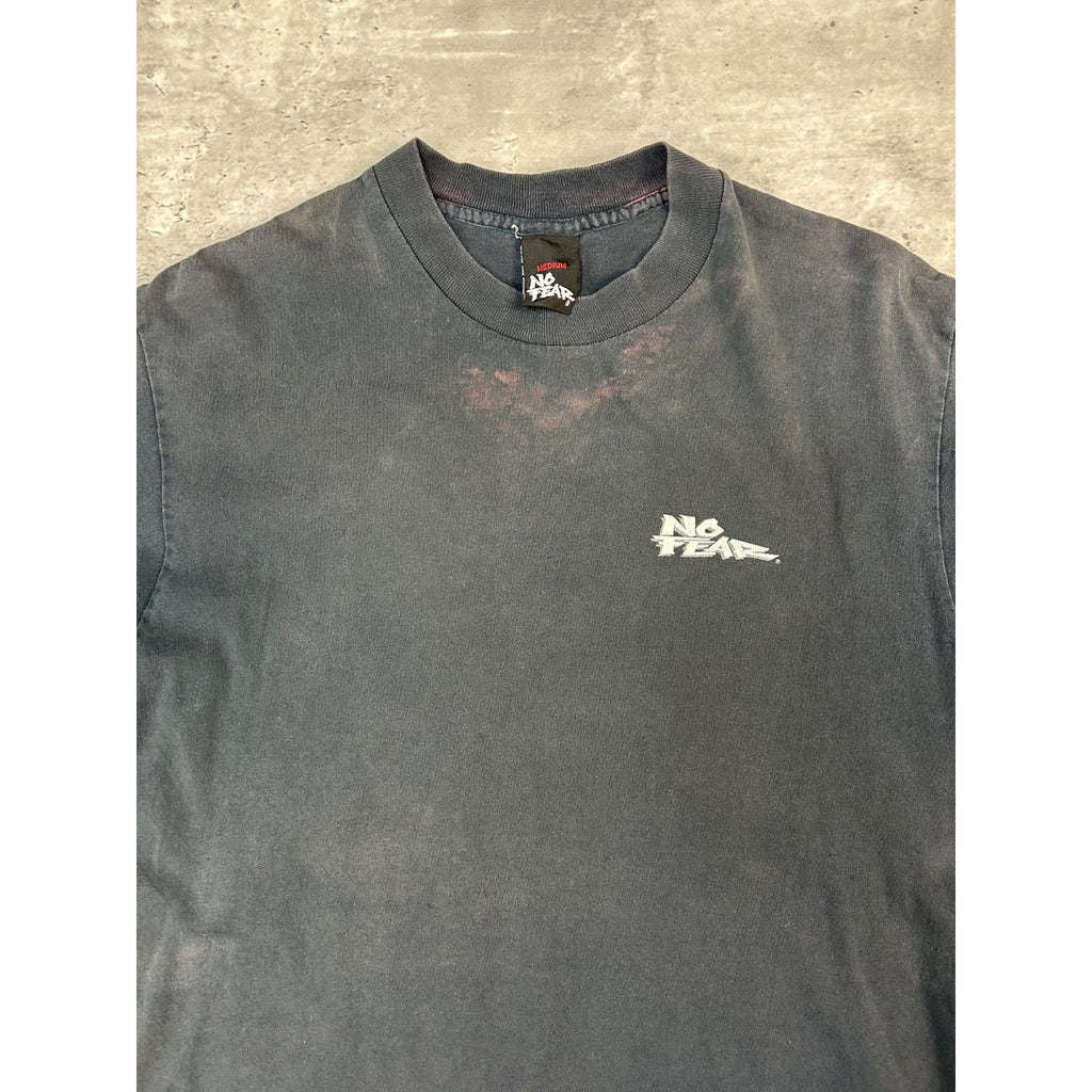 Vintage 90s No Fear Its Simple You Lose You Go Home Slogan T-Shirt Size Medium