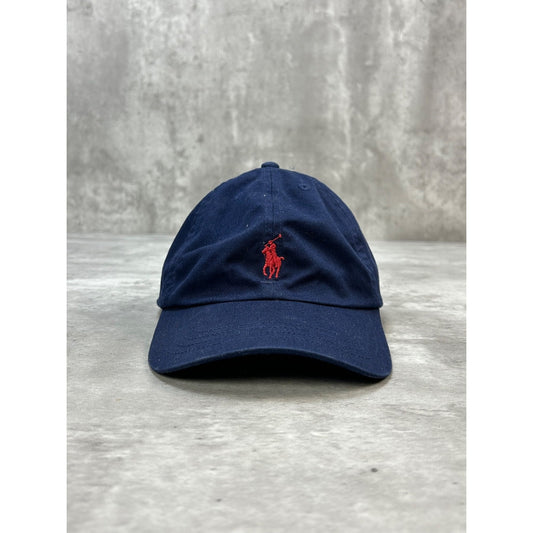 Vintage Polo Ralph Lauren Embroidered Pony Snapback Hat YOUTH OSFA