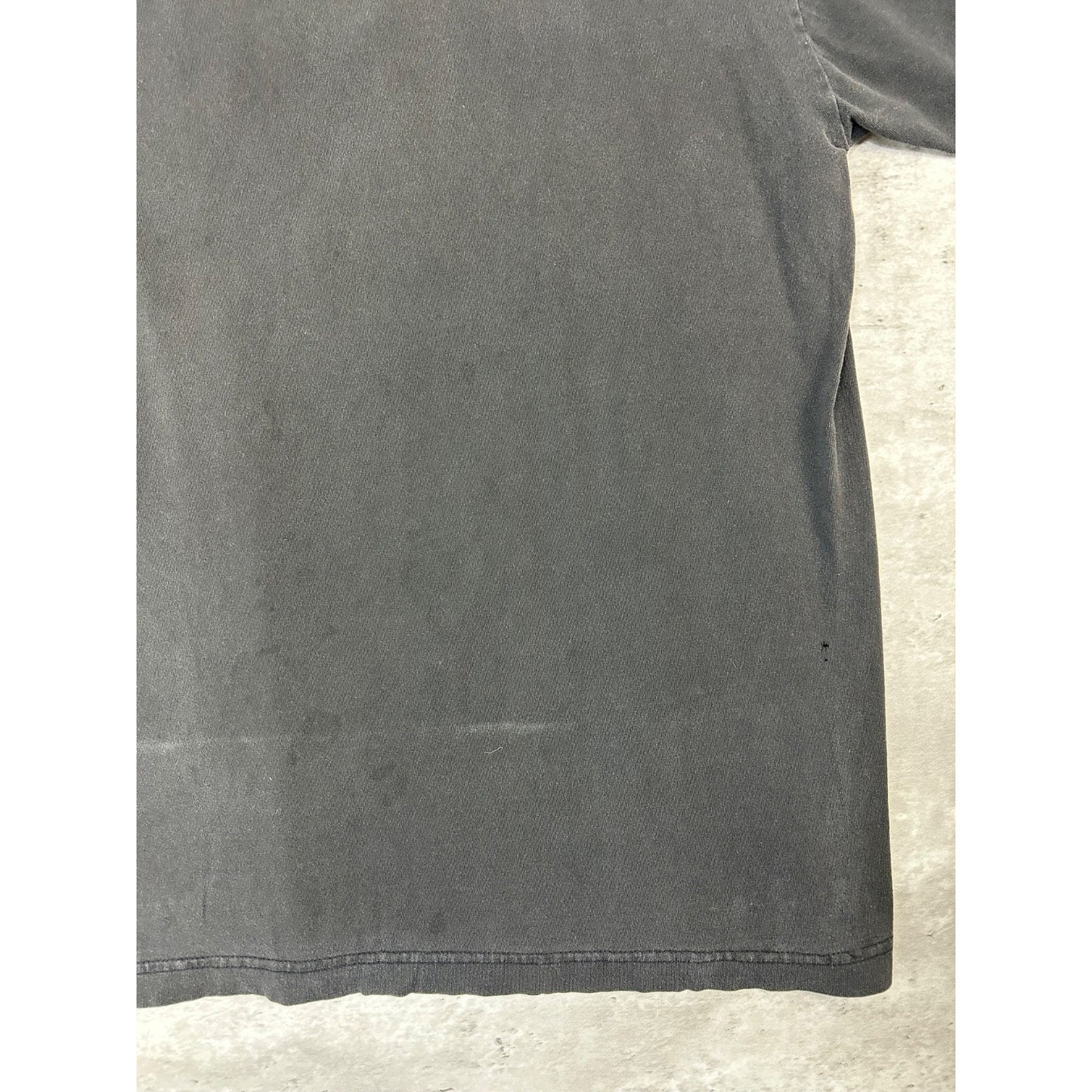 Vintage Warning Choking Hazard Dirty Comedy Graphic T-Shirt Size XL Black