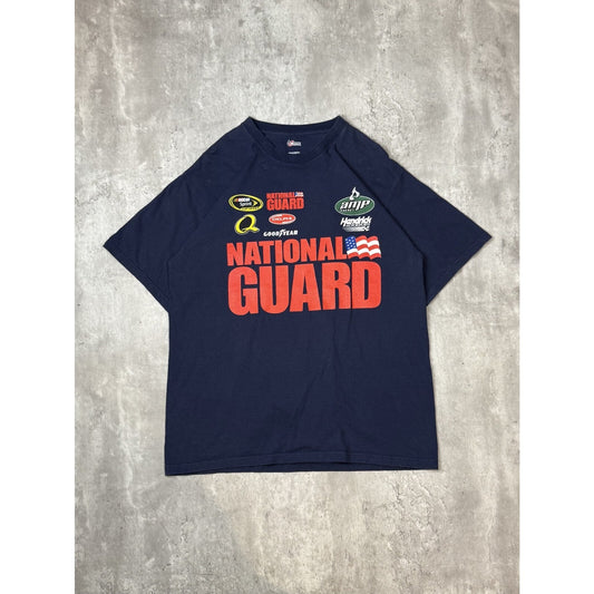 Dale Earnhardt Jr #88 Nascar National Guard Jersey Graphic T-Shirt Size Large
