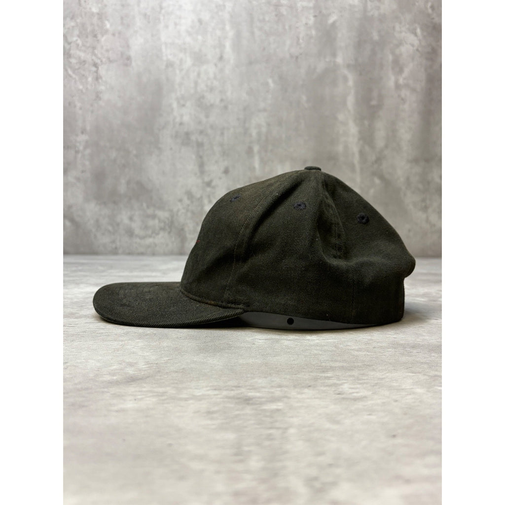 Vintage 90s Nike Embroidered Swoosh Two Tone Snapback Hat OSFA