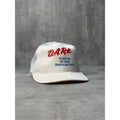 Vintage DARE To Keep Kids Off Drugs Graphic Trucker Snapback Hat OSFA