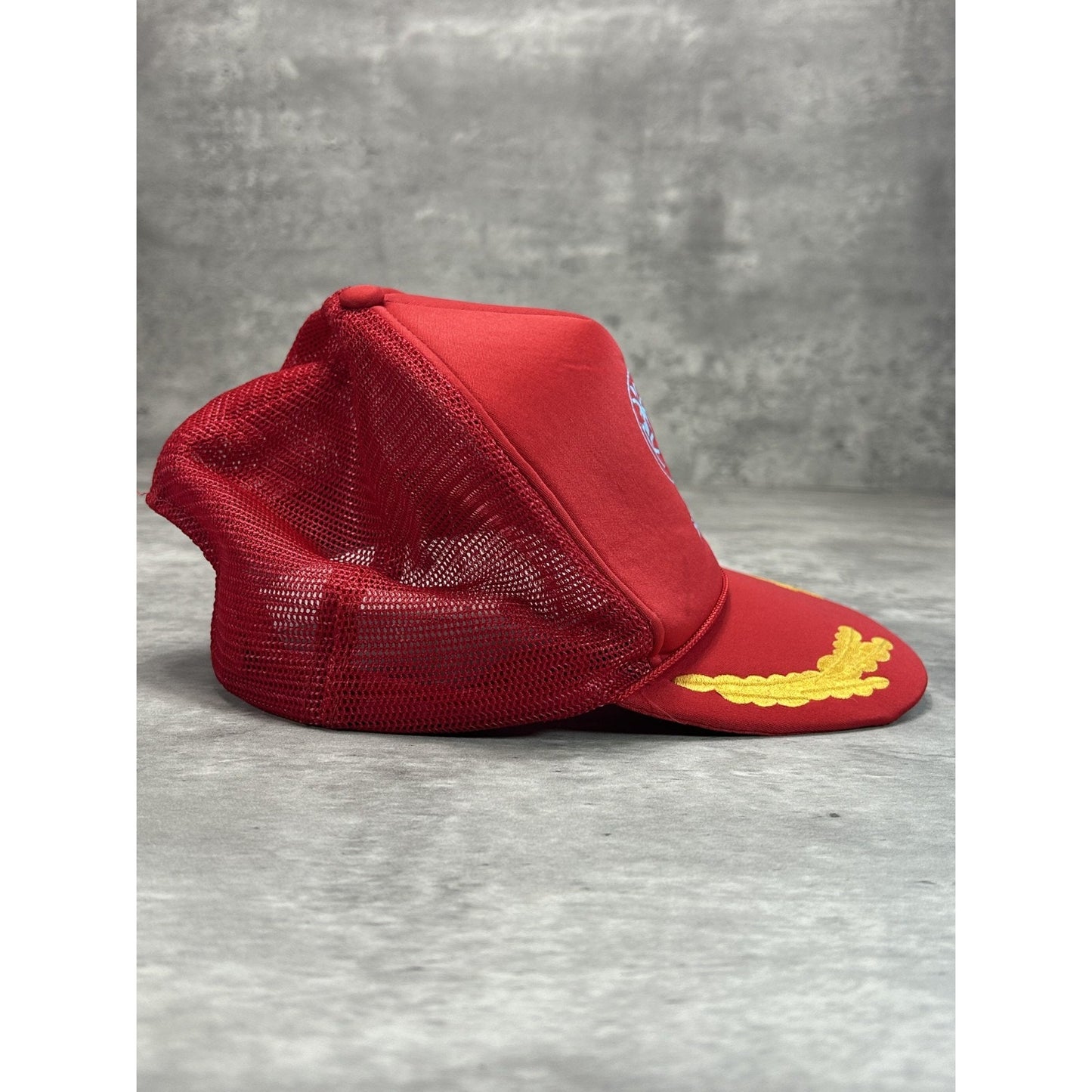 VTG 90s Philadelphia Special Olympics Scrambled Eggs Trucker Snapback Hat OSFA