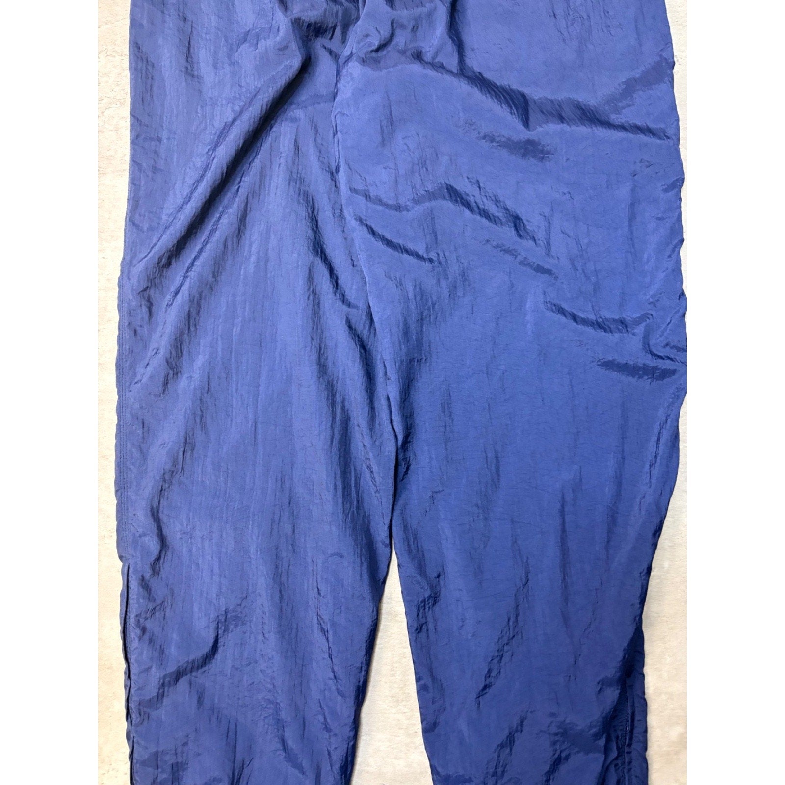 Vintage Nike Tonal Embroidered Swoosh Insulated Nylon Windbreaker Pants Size XL