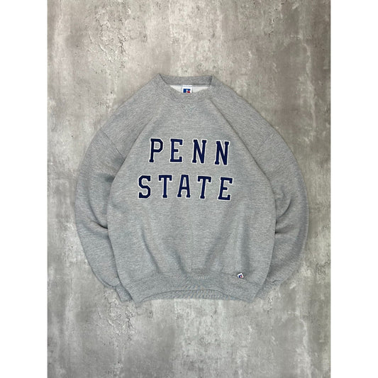 Vintage 90s Penn State Nittany Lions NCAA Embroidered Spellout Sweatshirt Large