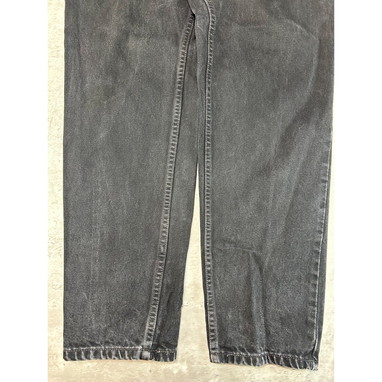 Vintage 90s Women's Levis 550 Red Tab Black Denim Pants Size 29