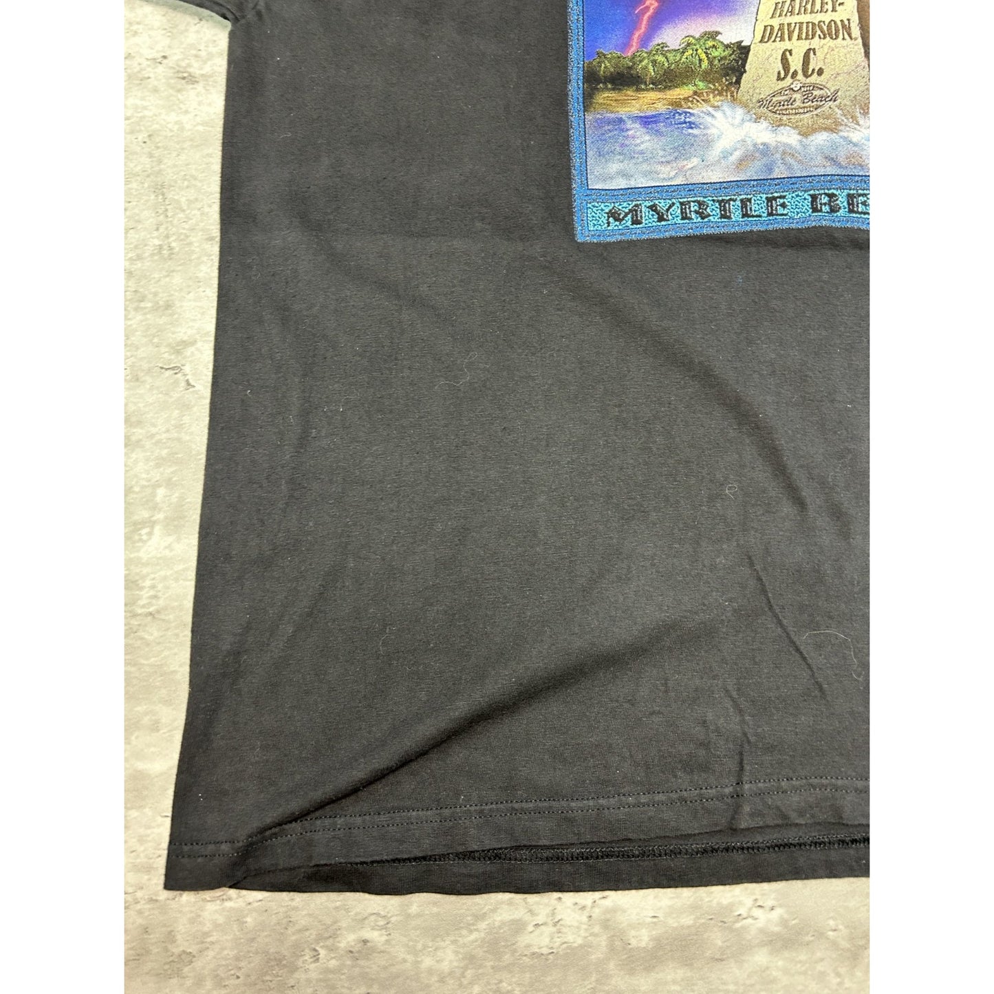 Vintage 1999 Harley Davidson Myrtle Beach Gargoyle Graphic T-Shirt Size XL