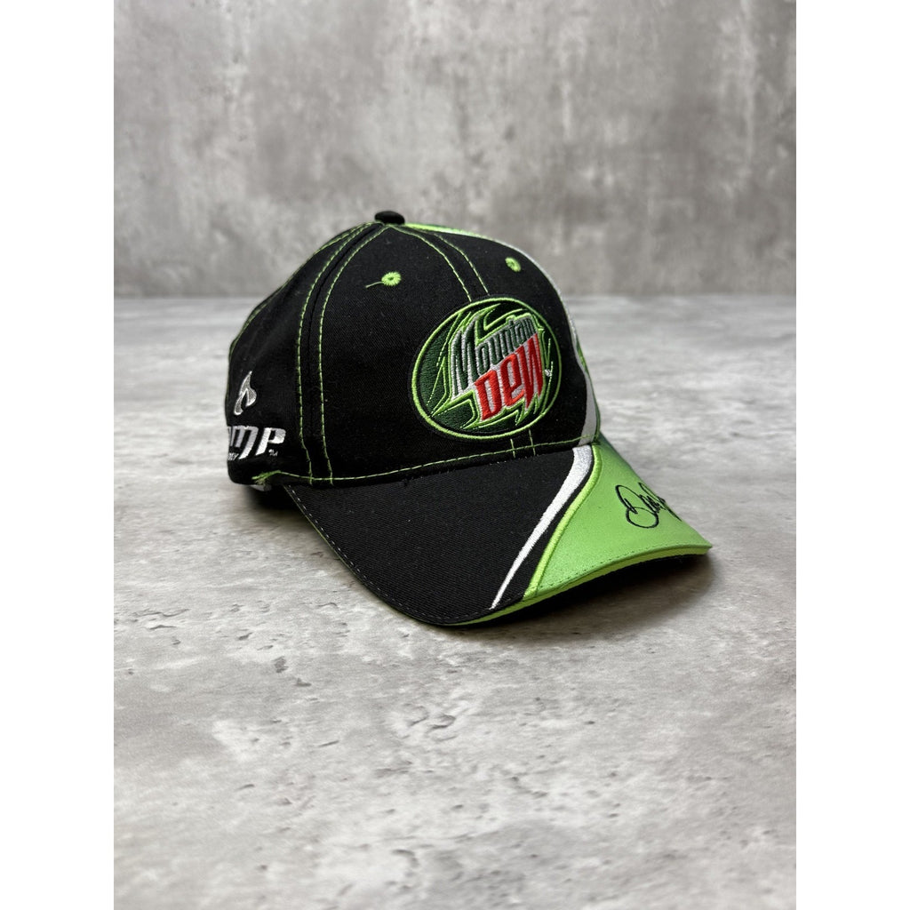 Vintage Dale Earnhardt Jr #88 Nascar Mountain Dew Racing Strapback Hat OSFA