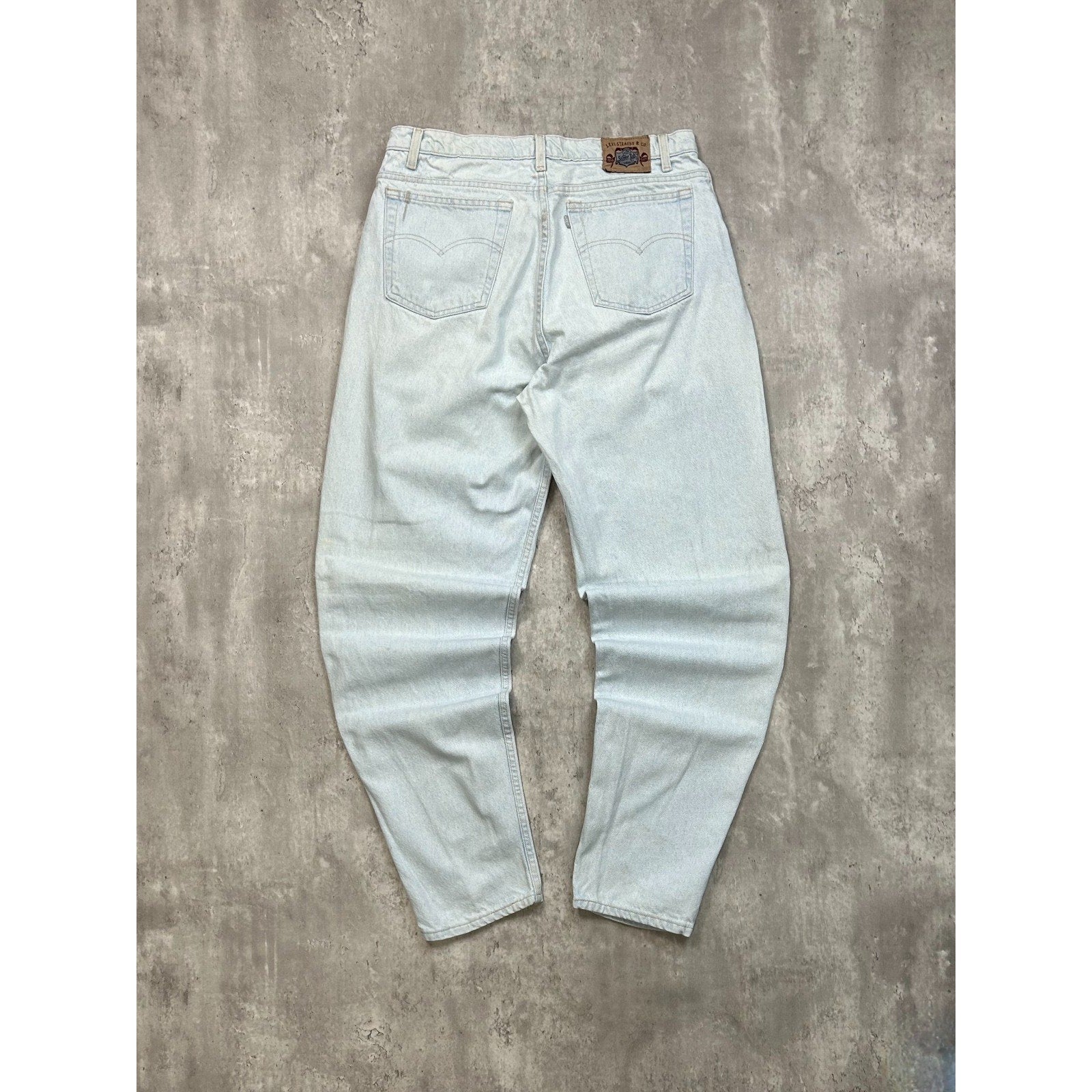 Vintage 90s Levis Silver tab Light Wash Denim Pants Size 34