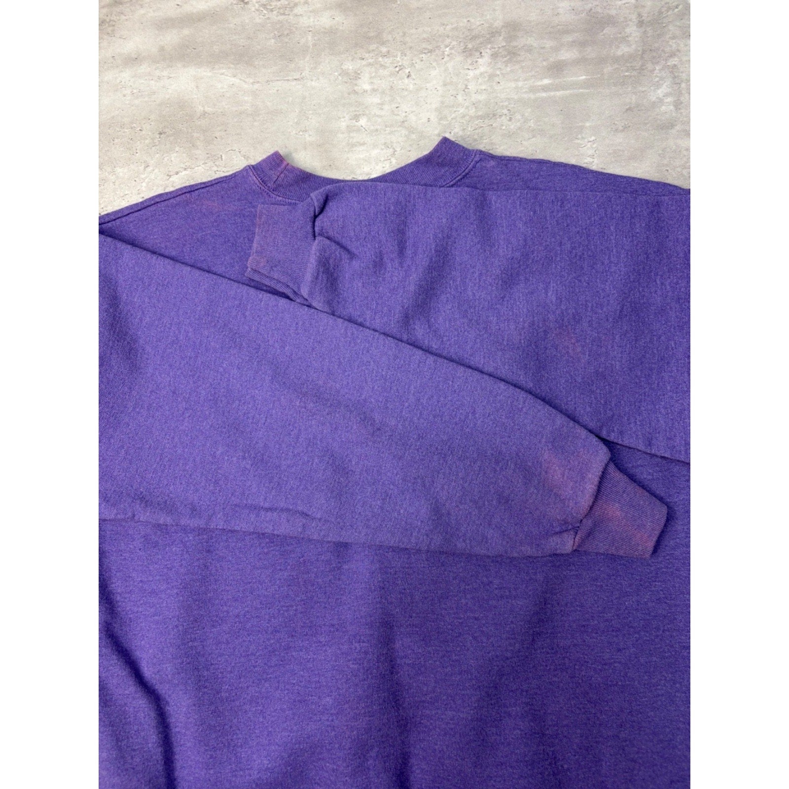 Vintage 90s Western Mustangs NCAA Embroidered Spellout Sweatshirt Size Medium