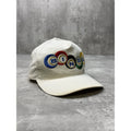 Vintage 90s Bingo Embroidered Spellout White Snapback Hat OSFA