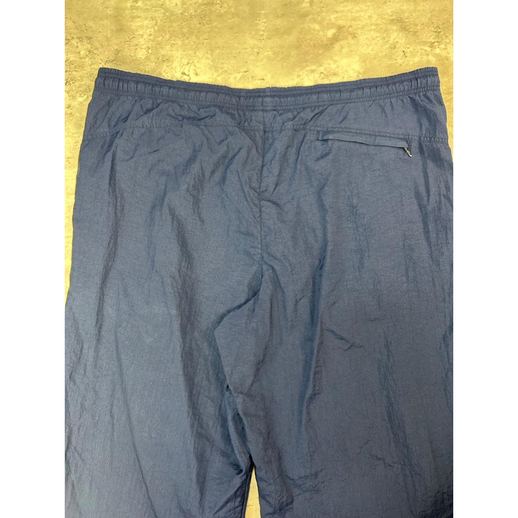 Vintage 90s Nike Tonal Embroidered Nylon Track Pants Size 2XL