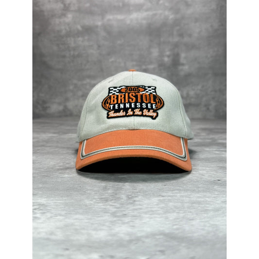 Vintage 2005 Bristol Thunder In The Valley Embroidered Strapback Hat OSFA