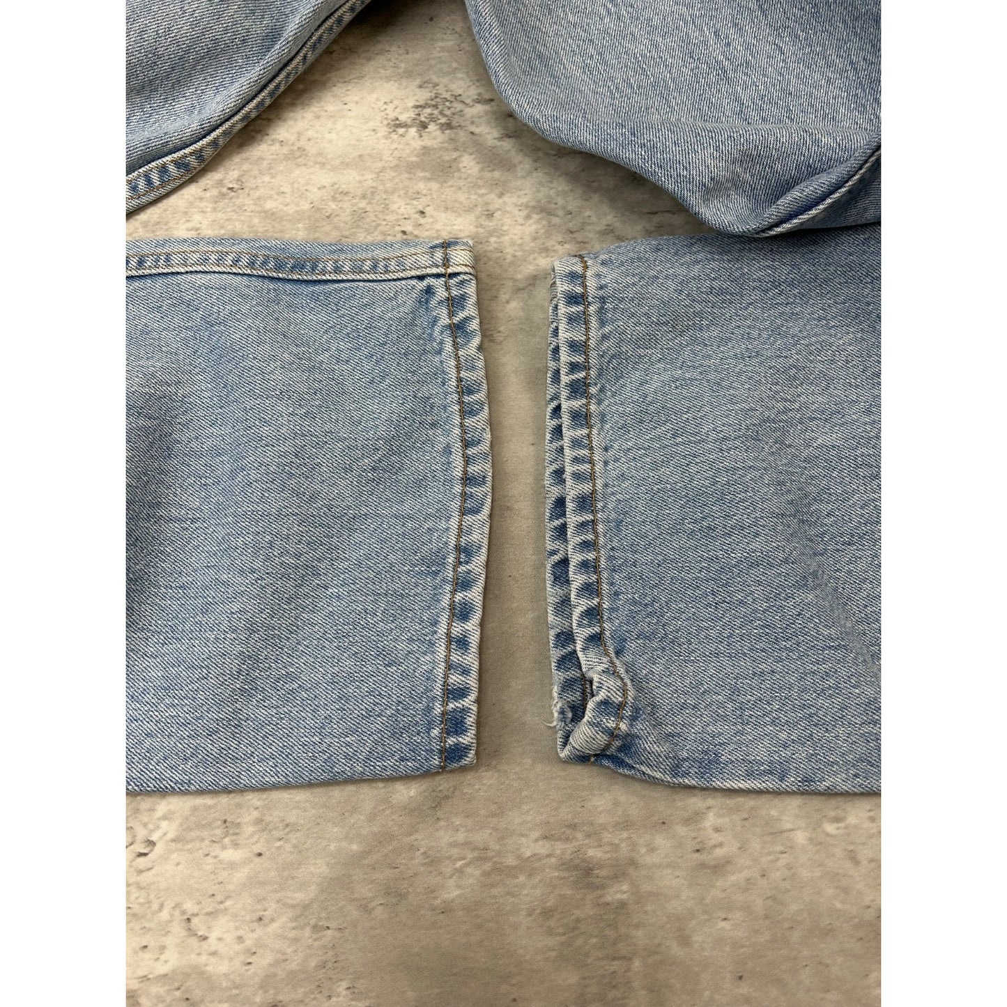 Vintage 90s Levis Red Tab Light Wash Denim Baggy Fit Pants Size 39