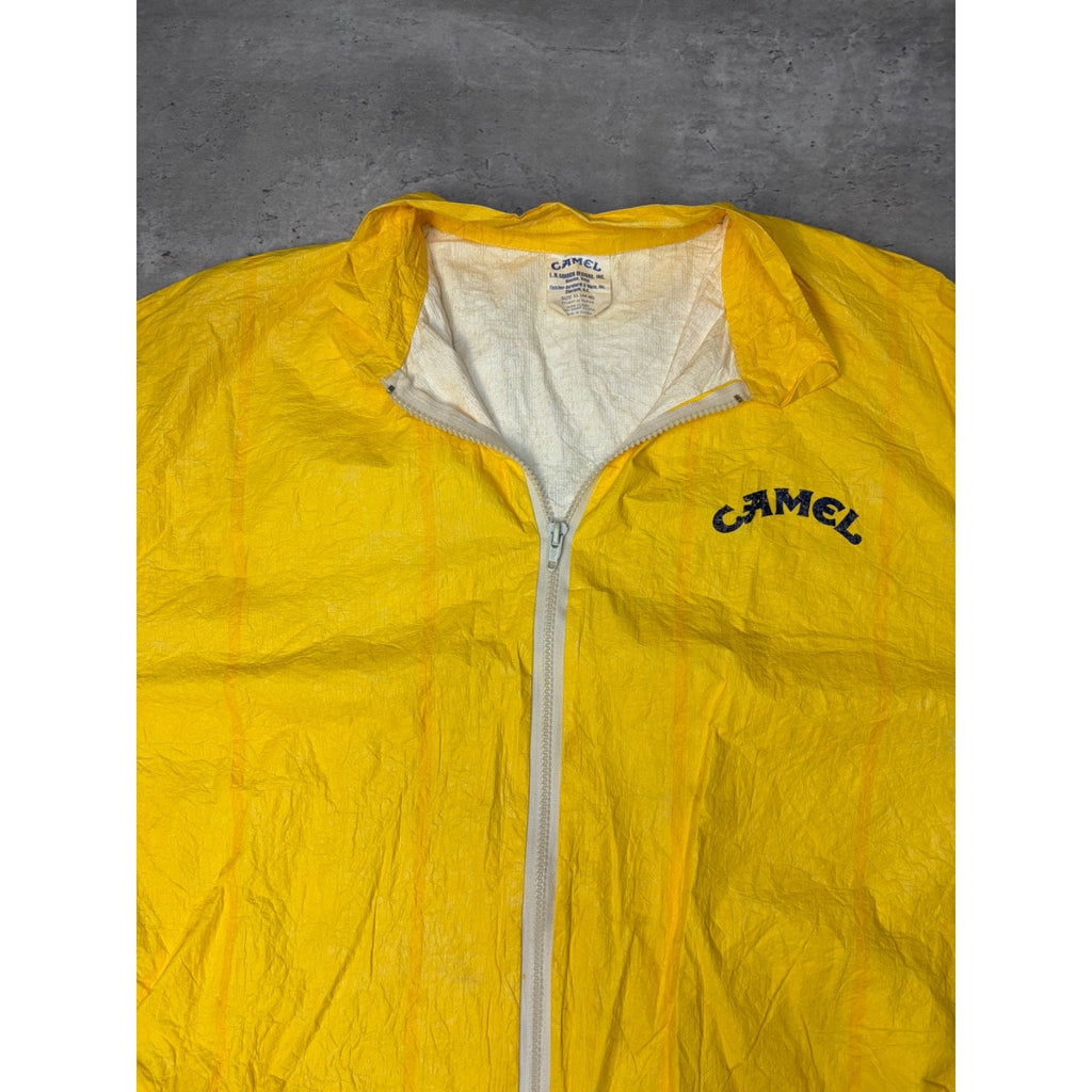 1992 Joe Camel Blues Brothers Lightweight Graphic Windbreaker Jacket Size XL