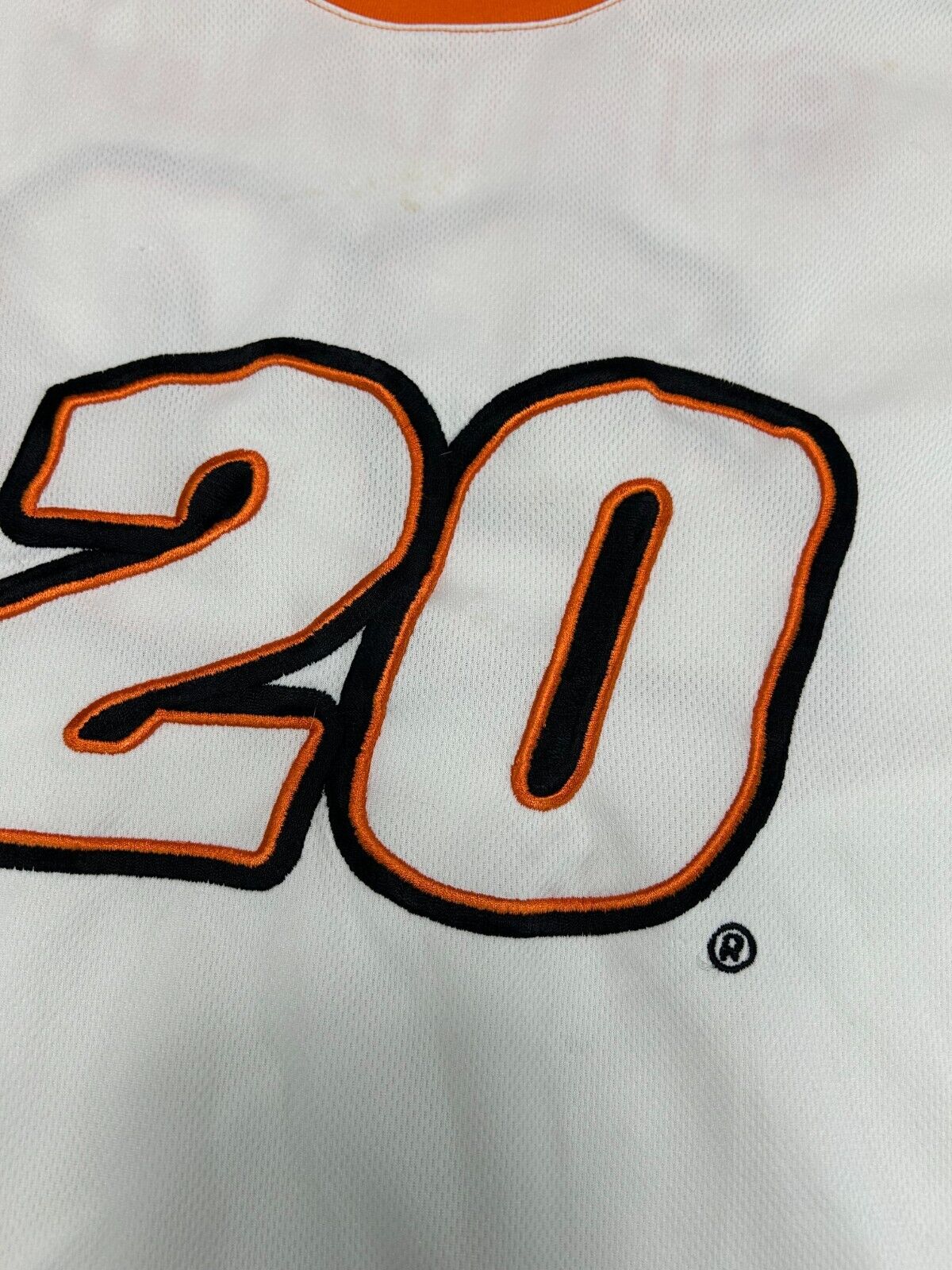 Vintage Tony Stewart #20 Nascar Home Depot Racing Hockey Jersey Size 2XL