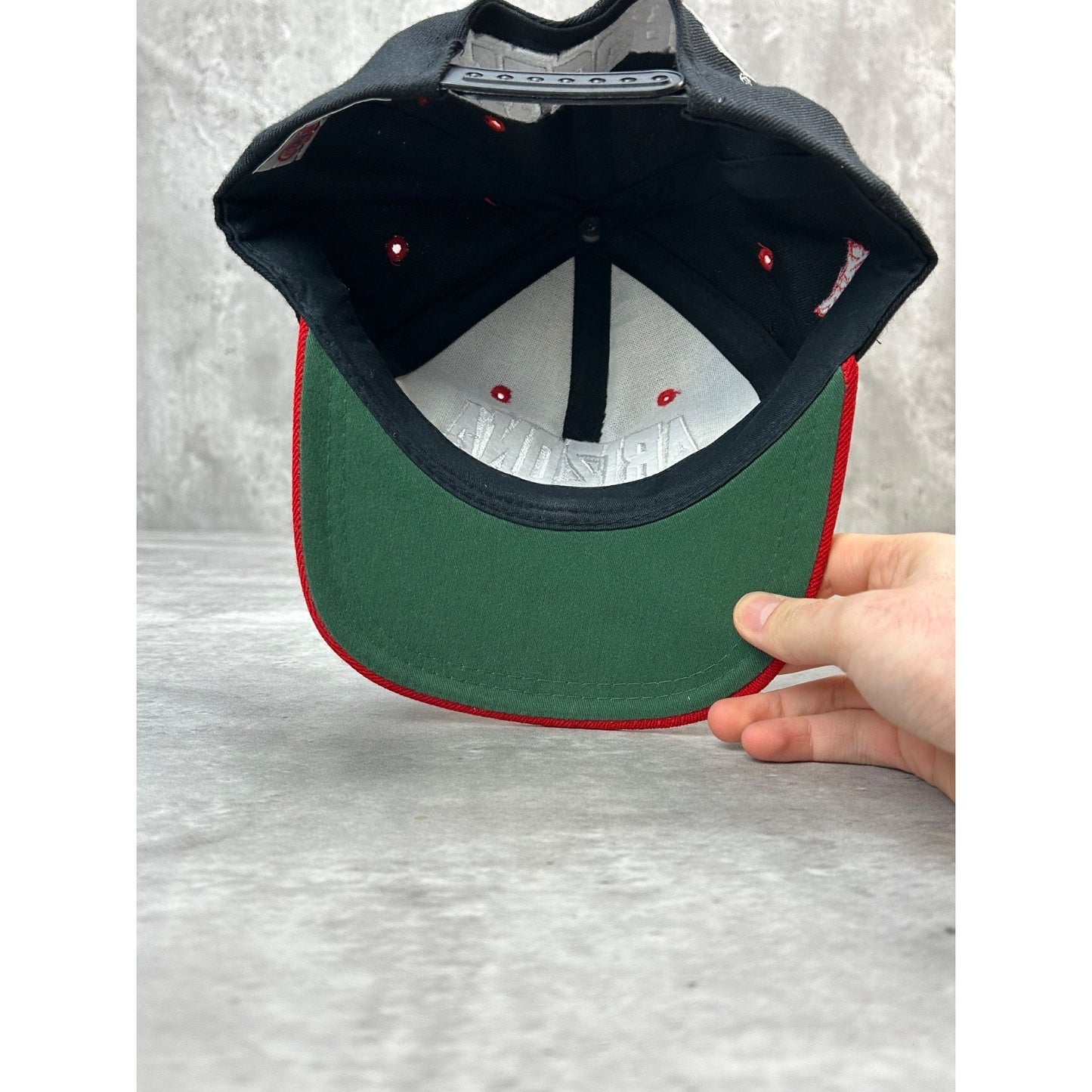 Vintage 90s Arizona Wildcats NCAA Embroidered Spellout Snapback Hat OSFA