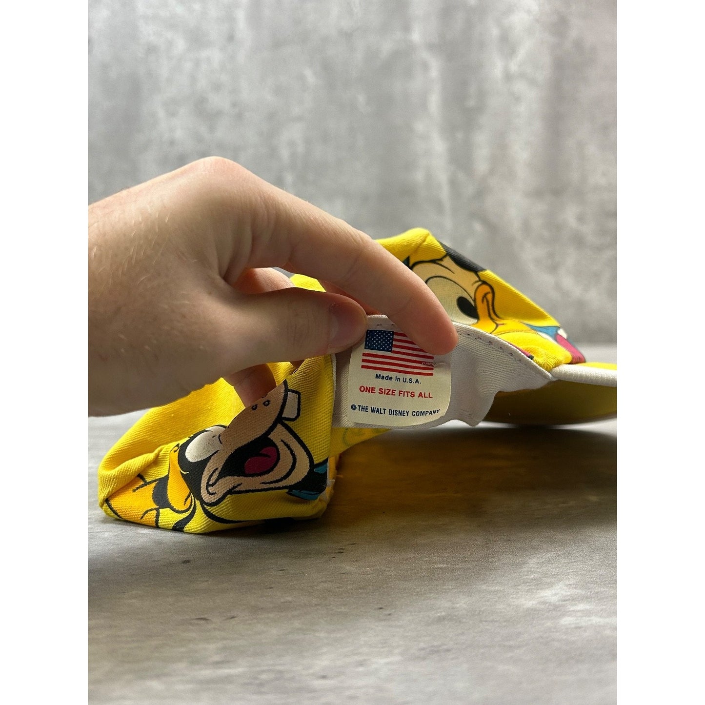 Vintage 80s/90s Disney Mickey Mouse & Friends Graphic Hat OSFA