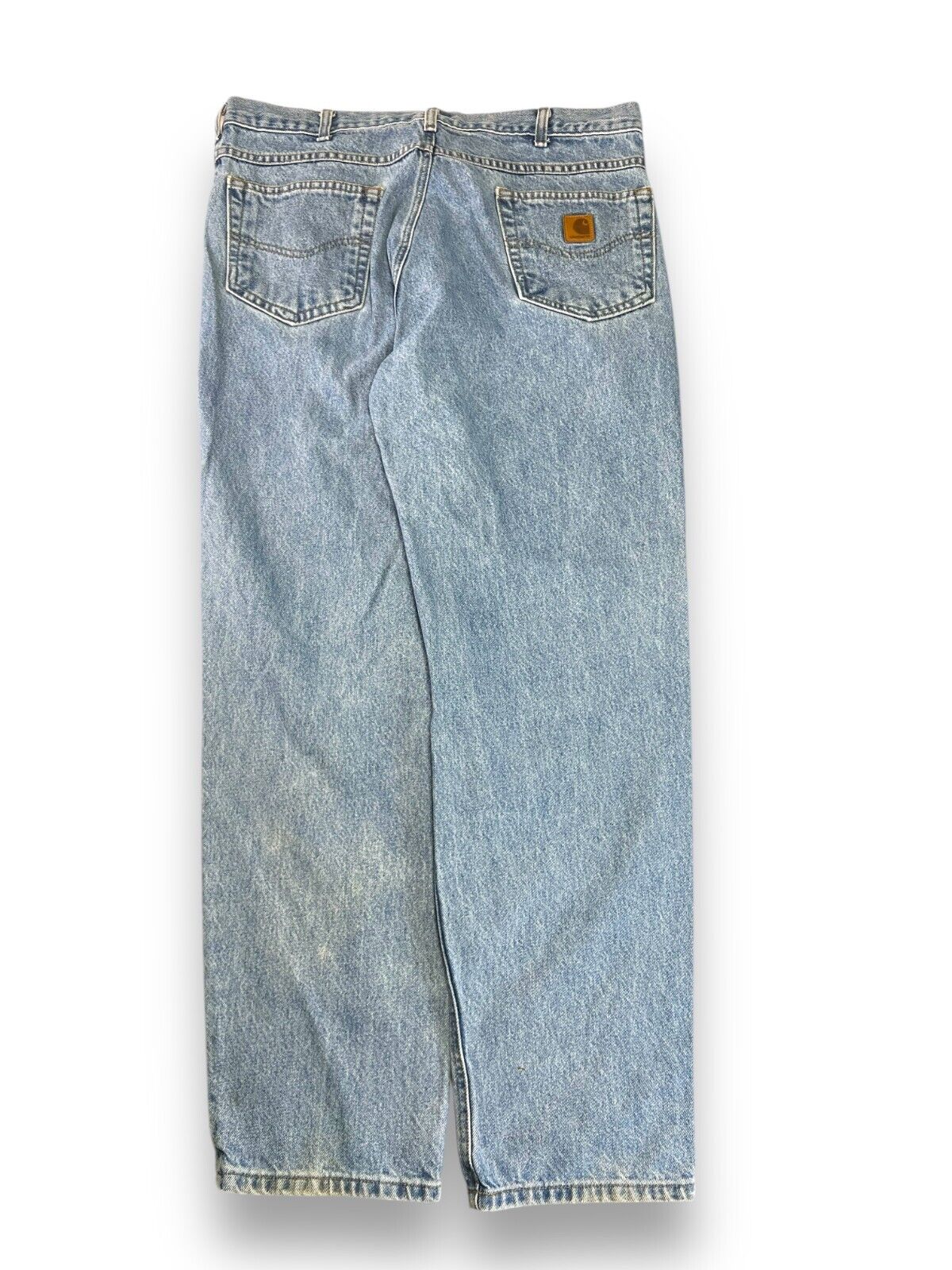 Vintage Carhartt Light Wash Denim Pants Size 37W B17-STW