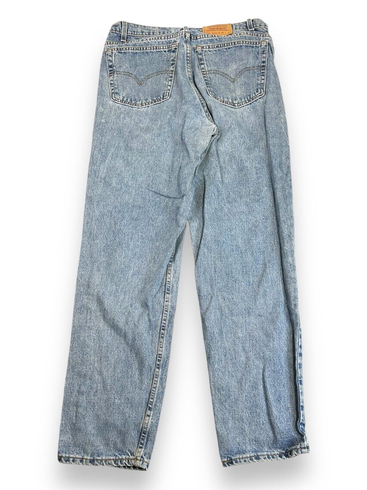 Vintage 90s Levis 550 Red Tab Medium Wash Denim Pants Size 36W