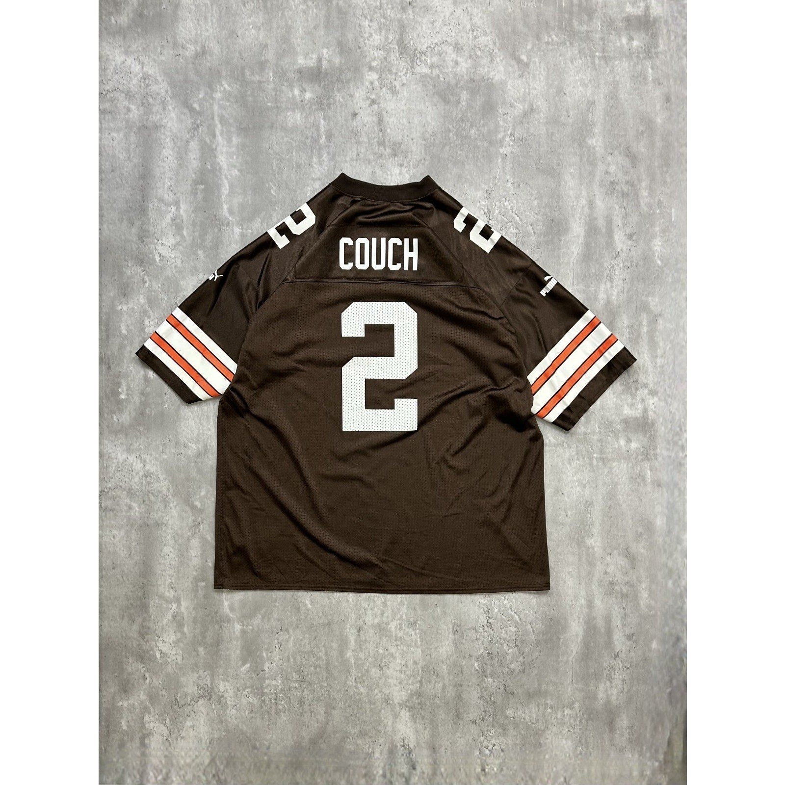 Vintage Tim Couch #2 Cleveland Browns NFL Puma Football Jersey Size 2XL