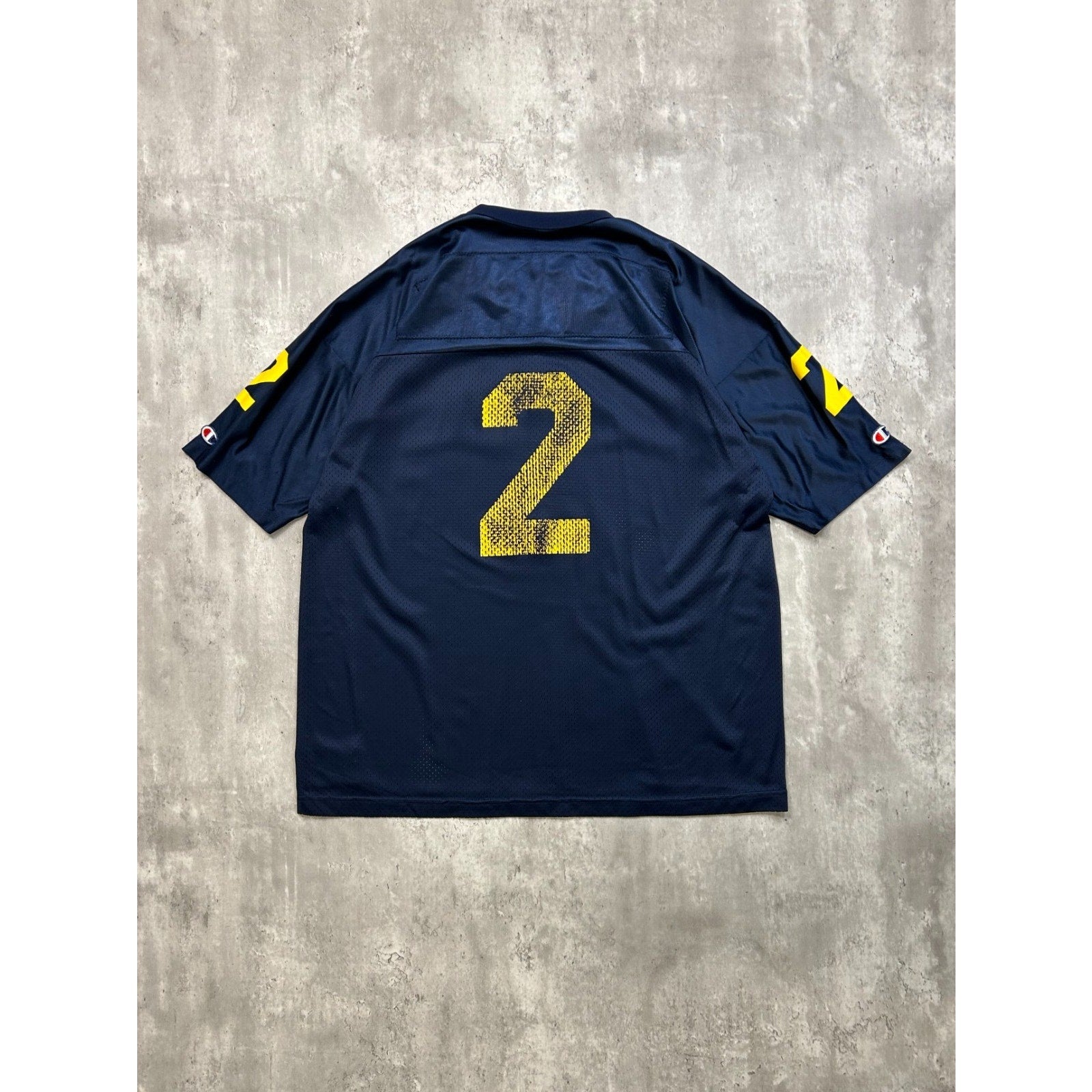 Vintage 90s Michigan Wolverines #2 NCAA Champion Football Jersey Size XL