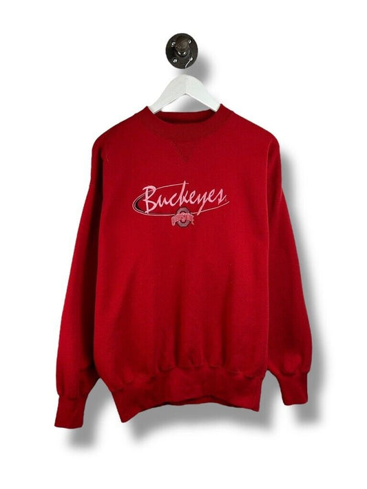 Ohio State Buckeyes NCAA Embroidered Collegiate Spellout Sweatshirt Size Large