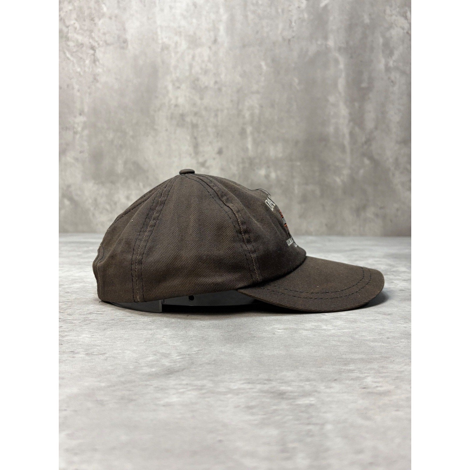 Vintage Harley Davidson Richmond Hill Destination Strapback Hat OSFA