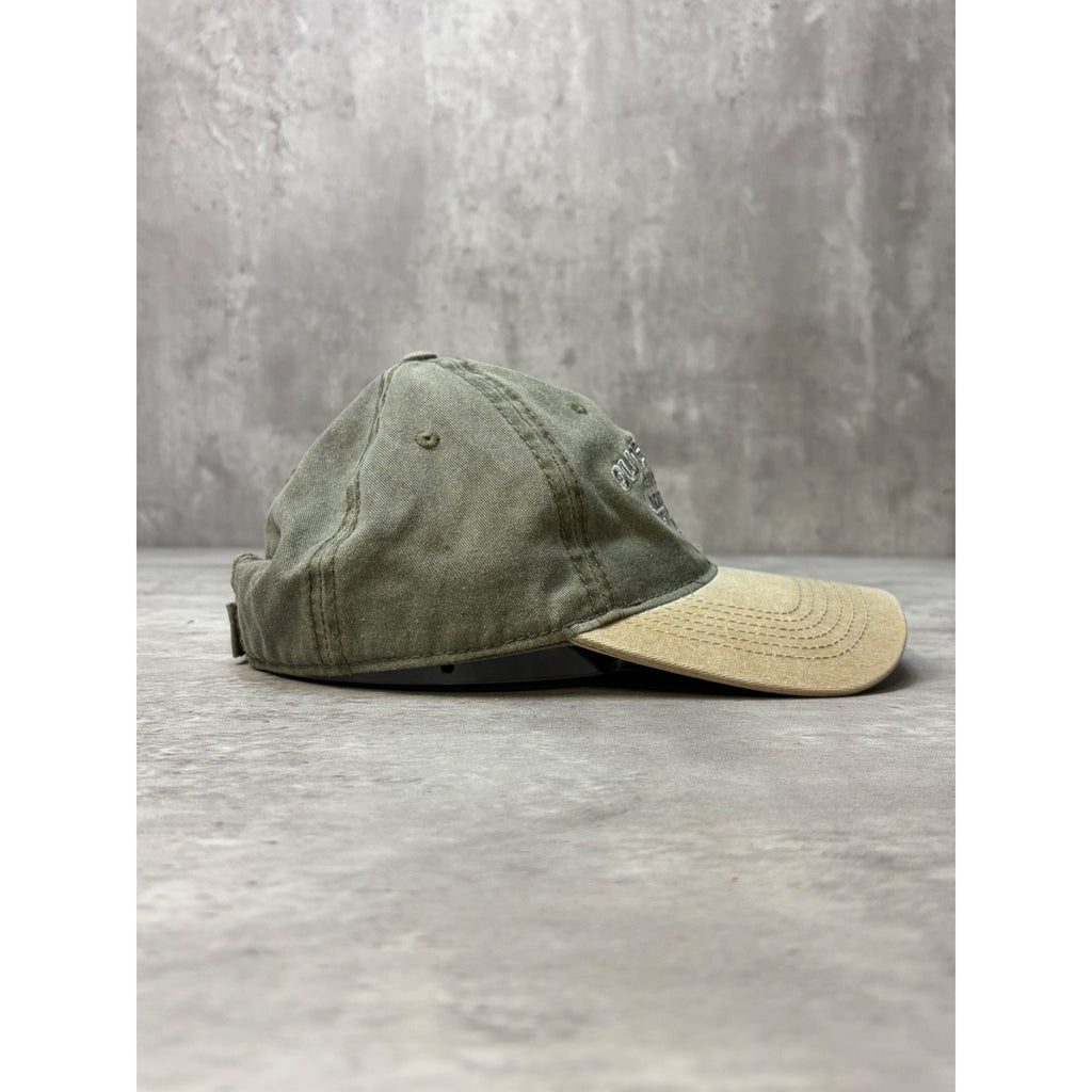 Vintage Outer Bands North Carolina Embroidered Two Tone Strapback Hat OSFA