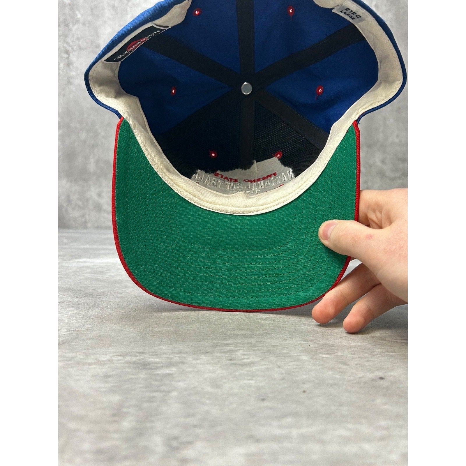 Vintage 1998 Fresno State NCAA National Softball Champs Snapback Hat OSFA