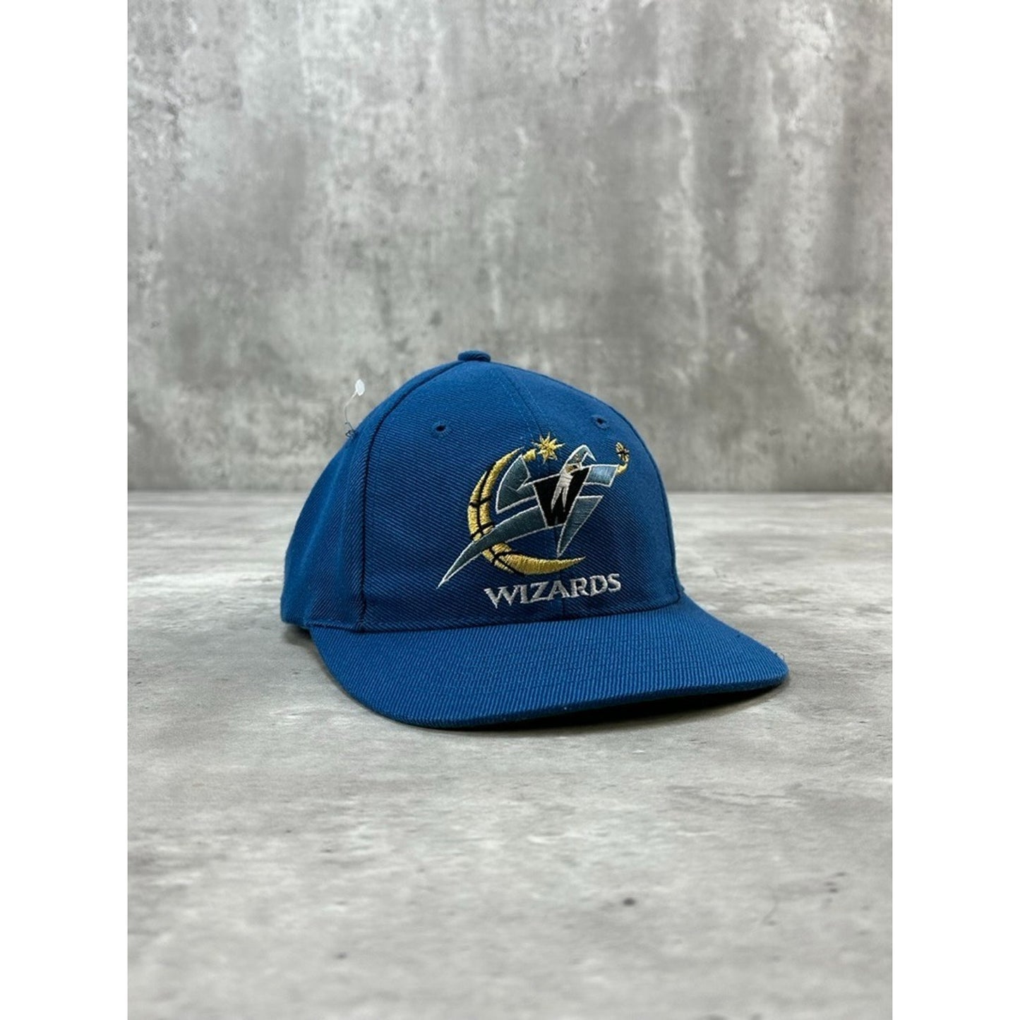 Vintage 90s Washington Wizards NBA Embroidered Logo Snapback Hat OSFA