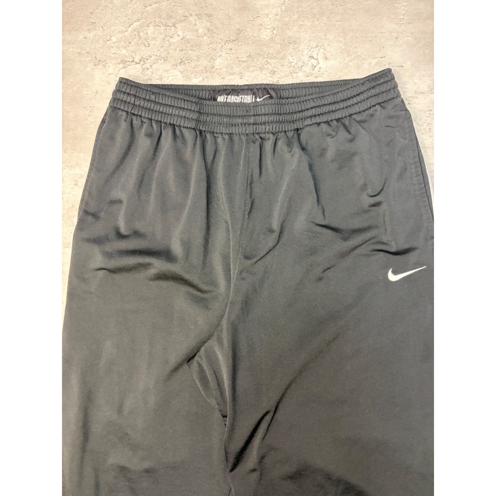 Vintage Nike Basketball Embroidered Mini Swoosh Warm Up Pants Size XL