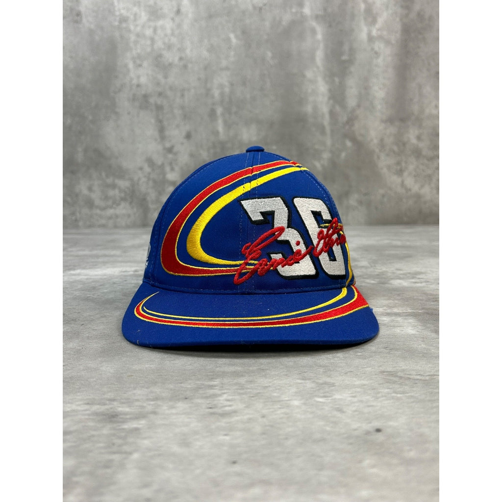 Vintage Ernie Irvine #33 NASCAR Embroidered Logo Athletic Strapback Hat OSFA