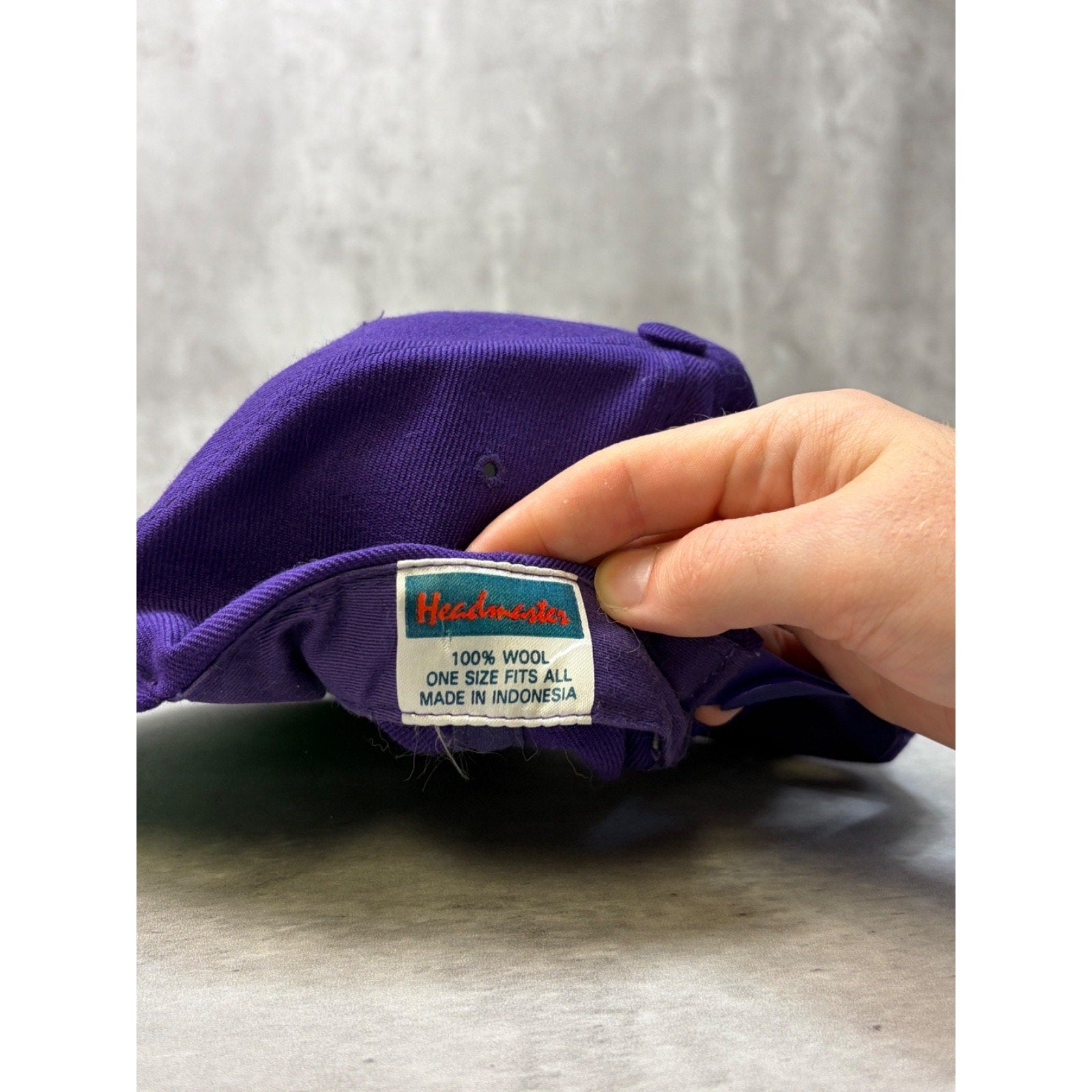 Vintage Minnesota Vikings NFL Embroidered Logo Snapback Hat OSFA