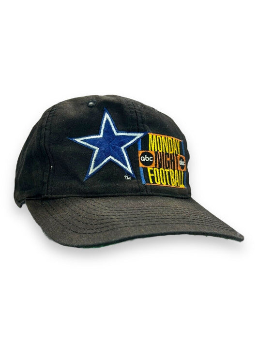 VTG 90s Dallas Cowboys NFL Monday Night Football Embroidered Snapback Hat OSFA