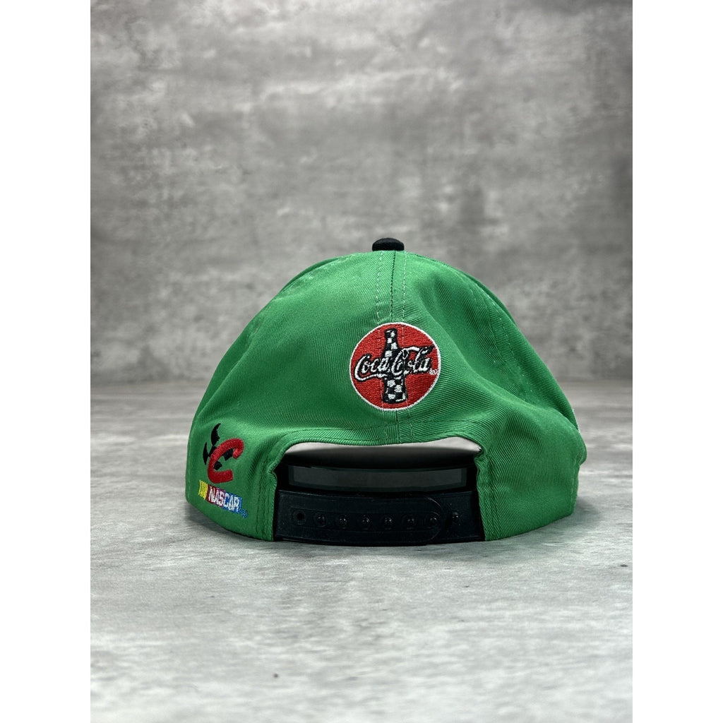 Vintage 90s Bobby Labonte #18 Nascar Interstate Racing Snapback Hat OSFA