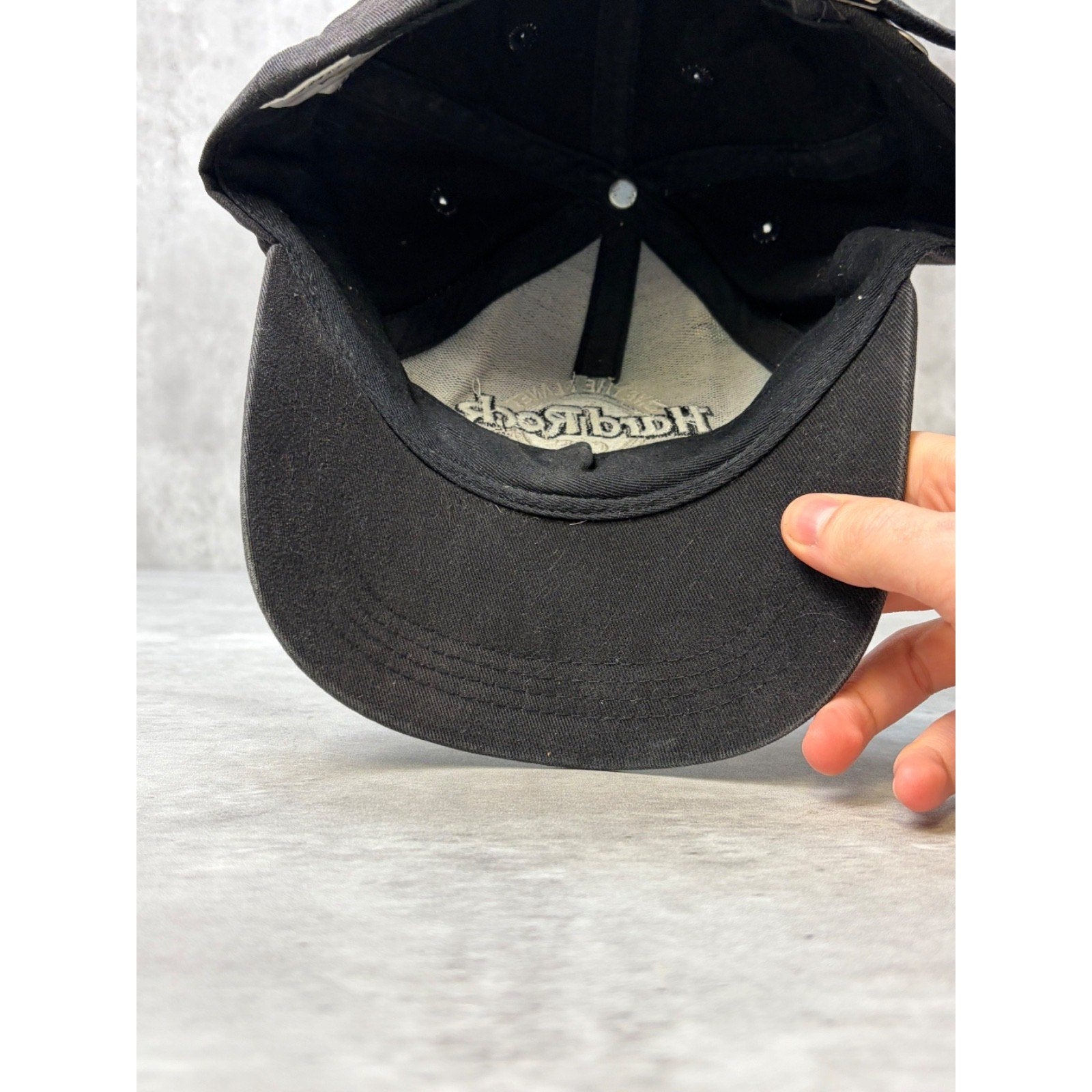 Vintage Hard Rock Cafe Memphis Embroidered Destination Strapback Hat OSFA