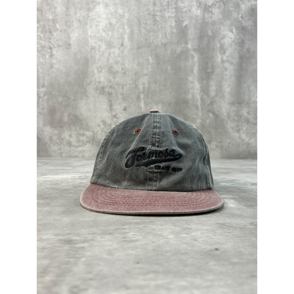 Vintage Formosa Embroidered Cursive Embroidered Spellout Strapback Hat OSFA