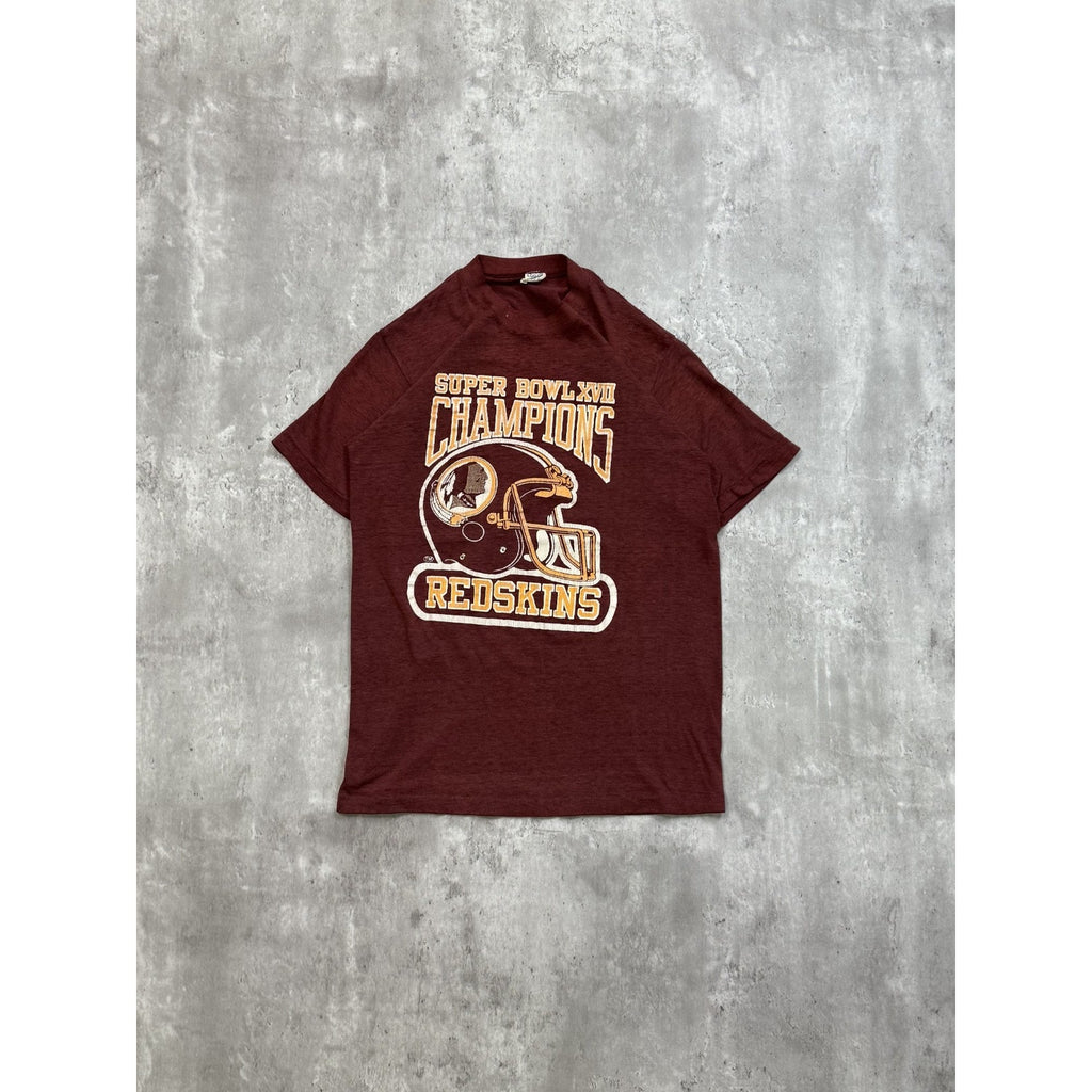 Vintage 1983 Washington Redskins NFL Super Bowl XVII Champs T-Shirt Size Medium