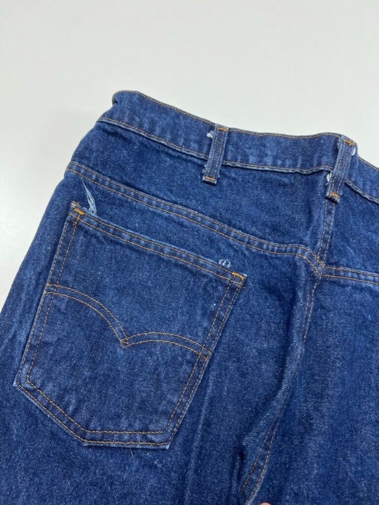 Vintage 80s/90s Levi's Dark Wash Flaired Denim Pants Size 38