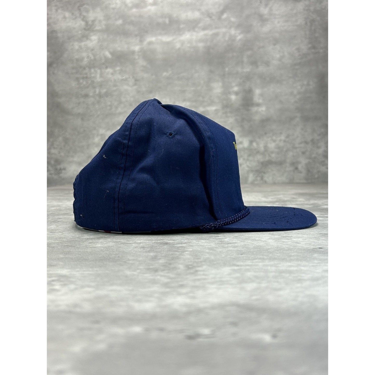 Vintage 1999 Teamsters Quebec Graphic Spellout Logo Snapback Hat OSFA